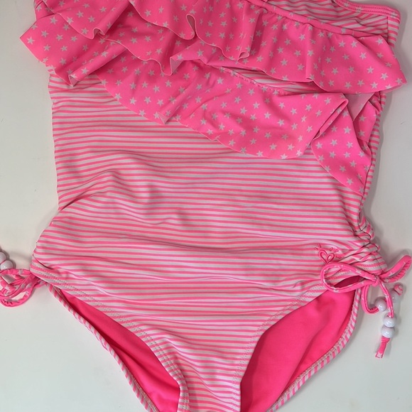 EUC Justice swimsuit with ruffles - Picture 4 of 7